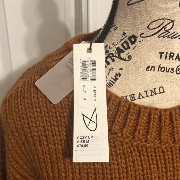NWT Minkpink Cozy Up sweater - Picture 3 of 5